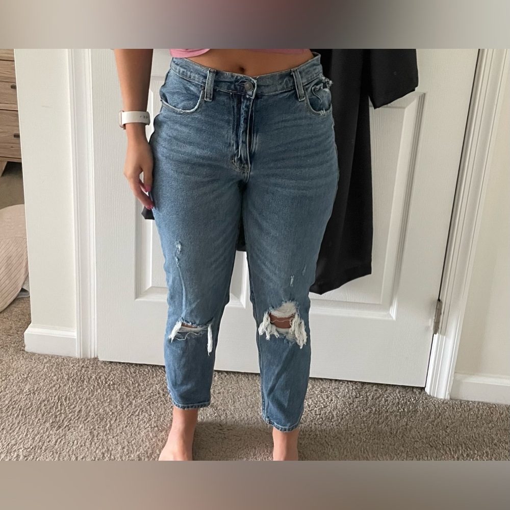 NWOT Abercrombie Mom Jeans